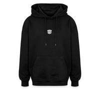 Spreadshirt Transformers EarthSpark Symbole Autobot Blanc Sweat à Capuche Oversize Unisexe, XS, Noir