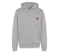 Spreadshirt Transformers EarthSpark Symbole De Coffre Autobot Sweat À Capuche Premium Homme, XS, Gris chiné