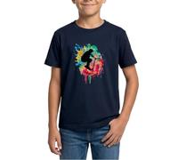 Spreadshirt Trottinette Acrobatique Sportive T Shirt Ado, 152/164 (12-14 Ans), Marine