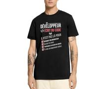 Spreadshirt Un Développeur Écrit du Code T Shirt Homme Premium