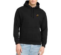 Spreadshirt Une Part De Pizza Broderie Sweat À Capuche Unisexe, XL, Noir