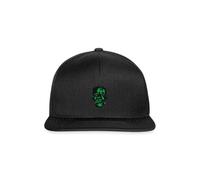 Spreadshirt Universal Monsters Frankenstein Motif De Broderie Casquette Snapback, Taille Unique, Noir/Noir