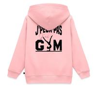 Spreadshirt Veste À Capuche Premium Enfant Je Peux Pas J'Ai Gym, Justaucorps Gymnastique Fille, Tenue De Gym Fille, Cadeau Gymnastique Humour, 146/152 (10 Ans), Rose