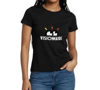 Spreadshirt Visionnaire T Shirt Femme