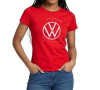 Spreadshirt Volkswagen VW Logo Bleu Graphique De Construction T-Shirt Femme