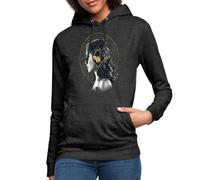 Spreadshirt Wonder Woman 1984 Portrait De Profil Marchandise Cinéma Sweat À Capuche Femme, L, Charbon