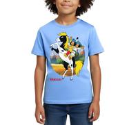 Spreadshirt Yakari Et Petit Tonnerre Arc en Ciel T Shirt Enfant