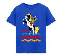 Spreadshirt Yakari Fait du Cheval sur Petit Tonnerre Série TV T-Shirt Enfant