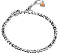 Sprenger Collier avec plaque ULTRA - Acier inoxydable, 2,5 mm, 65 cm