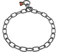 Sprenger Collier, moyen - Acier inoxydable noir, 3,0 mm, 43 cm