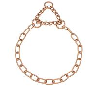 Sprenger Collier pour Chien avec chaîne de Traction 3 mm I Curogan pour Chiens à Poils Courts et Longs jusqu'à 55 kg (50 cm)