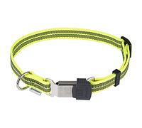 Sprenger Collier réglable réfléchissant Jaune fluo 40-55 cm