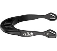 Sprenger Éperons Aluminium fairRider 20 mm, arrondi fin - Noir