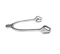 Sprenger Eperons ULTRA fit Slimline ronds pour enfants Acier inoxydable, 15 mm