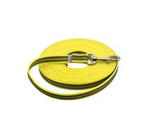 Sprenger Laisse de recherche caoutchoutée sans dragonne Jaune fluo 10 m