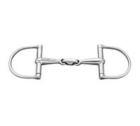 Sprenger Mors à anneaux en D, double brisure 16 mm en acier inoxydable 145 mm