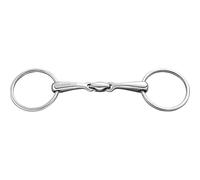 Sprenger Mors de filet, double brisure - 16 mm en acier inoxydable 125 mm