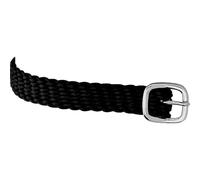SPRENGER Sangle d'éperon - 45 cm, Perlon, Noir/Argent, 45 cm, Perlon