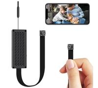 Sprfuk Mini caméra Espion 4K/1080P HD caméra cachée DIY sans Fil Micro Camera Espion Mini Camera Surveillance intérieur/extérieur avec détection de Mouvement