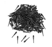 SPRHR Flechettes pour Cible Electronique, 200 Pièces Noir Fléchettes Pointe Plastique, Embout de Remplacement Pointe Fléchette Souple, Améliorez Rapidement Pointes Fléchettes, Découvrez Jeux Flechette