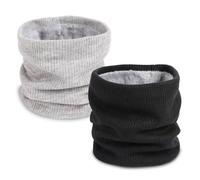 Sprießen 2 Pièces Chaud Snood Femme, Echarpe Hiver Homme Snood, Tour Cou Cache Cou Polaire, Tour De Cou Écharpe Hiver, Pour La Marche La Course Le Ski L'Extérieur Usage Quotidien Femme Et Homme