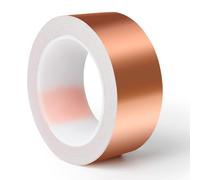 Sprießen Ruban De Cuivre Contre Les Escargots, Ruban Répulsif Efficace Contre Les Escargots Et Les Limaces, Feuille De Cuivre Bande, Ruban Adhésif en Feuille De Cuivre Escargot (30mm*25m)