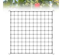 Sprifityy Filets de Treillis de Tente de Culture, Filet de Treillis élastique 60 x 60 cm, Treilli Elastique pour Tente de Culture avec 4 Crochets, pour Plantes, légumes, Fruits, Fleurs