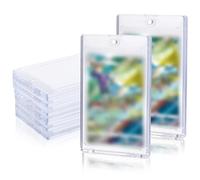 Sprifityy Lot de 12 Magnetic Trading Card Holder 35pt, Protection Uv Support Carte Transparent Magnétique, Protege Cartes À Collectionner Protection pour Magic, Sport, Baseball