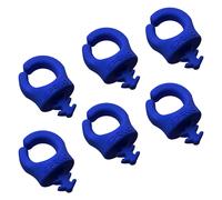 Sprig Pack de 6 attaches câbles 1/4"-20 - Bleu