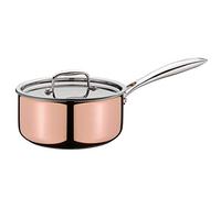 Spring 0715510616 culi Nox Casserole avec couvercle, acier inoxydable, argent, 10,8 x 20,4 x 36,8 cm