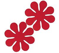 Spring 2094095602 Lot de 2 dessous de plat Rouge