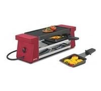 Spring 3037003001 2 compact raclette avec plaque de cuisson en aluminium, acier inoxydable, rouge spring switzerland rouge G