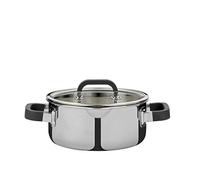 Spring 315500620 Fusion 2+ Marmite avec couvercle en acier inoxydable