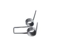Spring à double torsion de 3mm diamètre de diamètre 4 bobines à ressort de torsion lourde, 2pcs, 3mm
