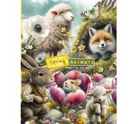 Spring Animals Ephemera Book for Junk Journals: Magic Forest Collage Pages for Art Journaling, A book with 150+ Words, Animals, Birds and Insects ... Decoupage and other Paper Crafts
