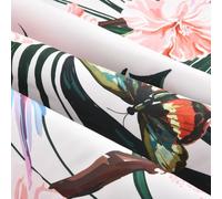 Spring Bird Series Housse de planche à repasser à impression numérique avec isolation thermique, s'adapte à la plupart des planches de 140 x 50 cm, polyester durable (1)