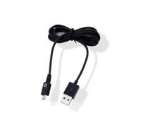 Spring Cable Droit Charge Et Sync 2.1A Usb/Micro-Usb 3M Noir