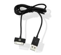 Spring Cable Droit Charge & Sync 2.1A Usb/30Pin 3M Noir