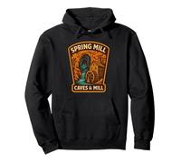 Spring Caves and Mill Shirt Monument Historique de l'Indiana Sweat à Capuche