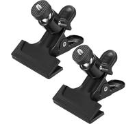 Spring Clamp Mount Clip for Studio Photo Flash Camera Mounts for Flash with 1/4" Ball Screw Compatible with Tripod for GoPro Hero DSLR SLR Camera
