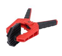 Spring Clamps for Woodworking, Heavy Duty ABS Plastic Clamp with Spirit Level, Backdrop Clip with Thickened Chuck Pad, 75mm Clamping Capacity for DIY Photo Studio