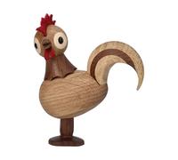 Spring Copenhagen Figurine coq Rise Beige. 4.2x12x10.5 cm