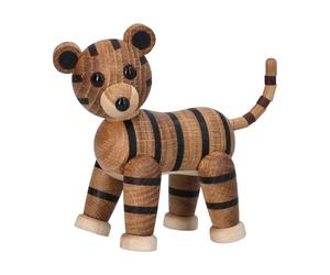 Spring Copenhagen Figurine tigre Shiva Beige. 12x6x12 cm
