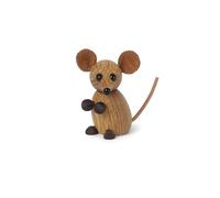 Spring Copenhagen La souris de la ville Petite souris en bois Animal accessoire d'intérieur