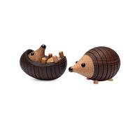 Spring Copenhagen Stick - Joli Petit hérisson en Bois - Figurine en Bois - 7,3 x 4,4 x 4,3 cm - pour Salon, Chambre d'enfant - Bois (FSC-Thermoesche, chêne) - Collection de Figurines en Bois - Design
