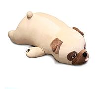Spring Country Bulldog Jouet en peluche, 50,8 cm, oreiller en peluche, coussin doux et moelleux pour chiot - Cadeau pour tous les âges et occasions