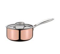 Spring Culinox Casserole à Manche en cuivre avec Couvercle Ø 20 cm 2,7 l