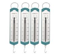 Spring Dynamometer 5N Accurate Portable Bar Force Meter with Adjustable Pointer for Physics Mechanical Experiments in Primary and Secondary Schools Pack of 4