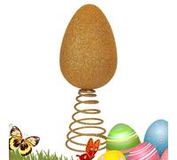 Spring Easter Tree Ornament - Glitter Egg Decor, Holiday Festival Accent, Sparkling Multi-Purpose Hanging Embellishment, Creative Seasonal Display with Colorful Setup for Birthday Parties Family Gathe