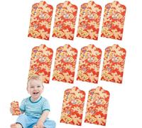 Spring Festival Red Envelope | 12x8cm Versatile Japanese Style Cash Envelopes,Handcrafted Authenticity Chinese New Year Red Packet For New Year, Weddings, Christmas, Graduation